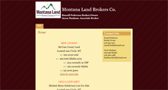 Desktop Screenshot of montanalandauctions.com